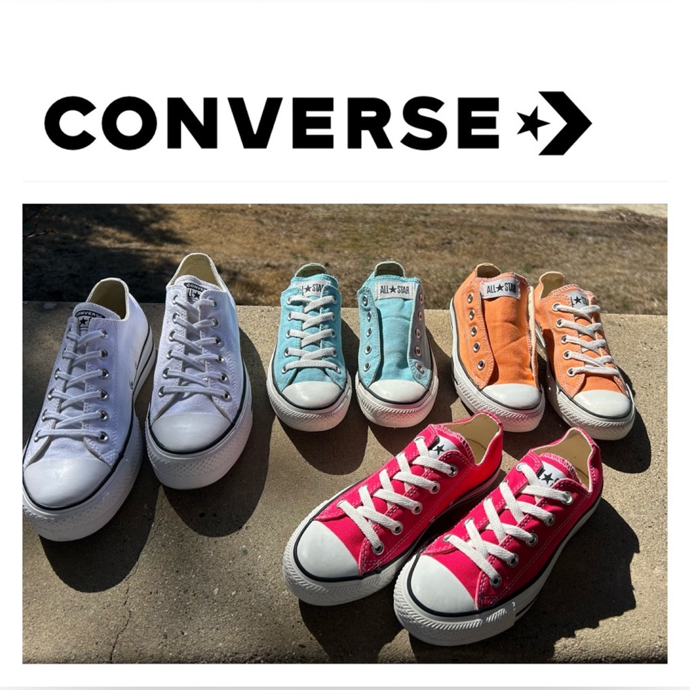 BIG SALE ON CONVERSE! ⭐️ $15-20
Make me an offer! 👟 - Picture 7 of 8